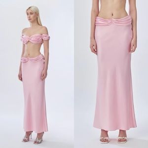 Stolen Studios Princess Maxi Skirt in pink Size XS